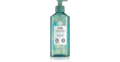 Yves Rocher Pure Algue gel nettoyant rafraîchissant pour peaux normales ...
