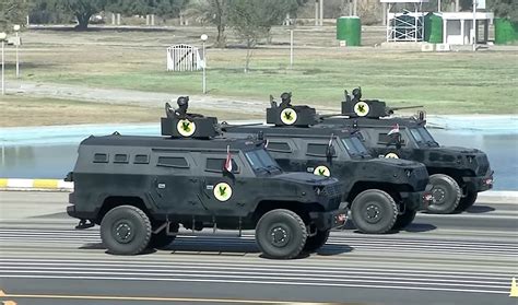 Iraq parades new South Korean-made armoured vehicles