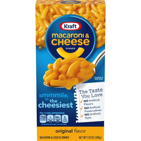 Original Macaroni Cheese Dinner Products Kraft Mac Cheese