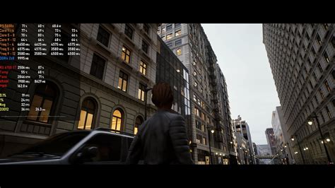 Unreal Engine 5 Matrix Awakens City Sample Demo Benchmark Rx 6700 Xt R5 5600x 3440x1440 75