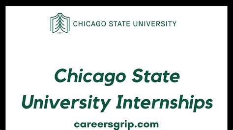 Chicago State University Internships Paid Internships Careers Grip