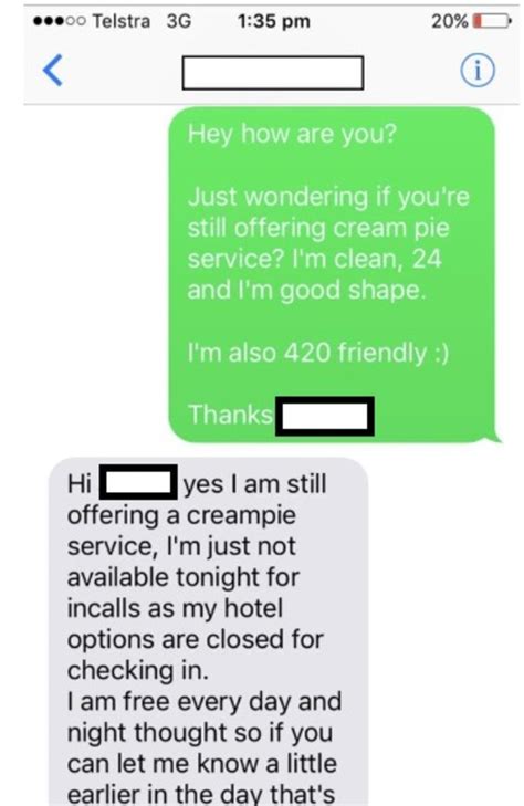 Sex Workers In Melbourne Mum Finds Texts On Sons Phone News Au Australias Leading