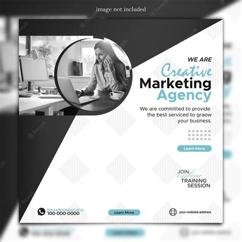 Premium Vector Digital Marketing Agency And Corporate Social Media Post Template