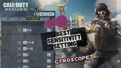 Perfect Sensitivity Setting Including Gyro For Cod Mobile Codm Youtube