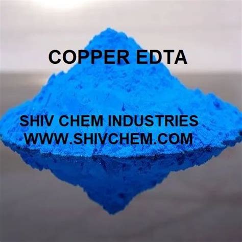 Shiv Chem Edta Copper Disodium Salt For Industrial Grade Standard