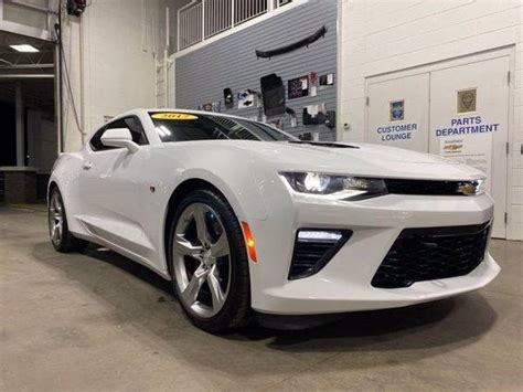 2017 Chevy Chevrolet Camaro 2ss Coupe Summit White For Sale In Post