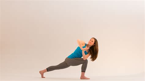 Lunge Twist Exercise
