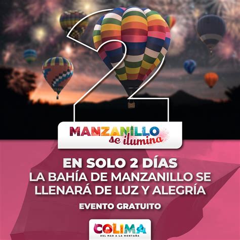 Gobierno Colima on Twitter Faltan 2 días para que en la Bahía de