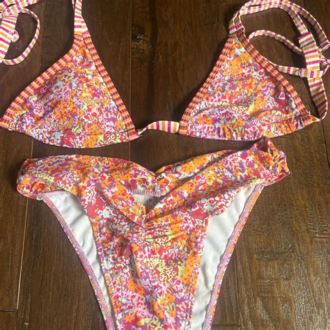 Size L Top And M Bottoms Cute Bikini Depop