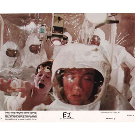 E T THE EXTRA TERRESTRIAL U S Lobby Card 8x10 In 1982 N06