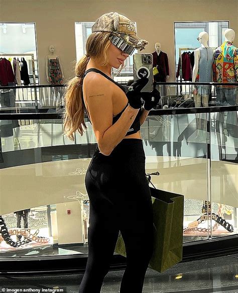 Imogen Anthony Dares To Bare In A Skimpy Bikini As She Shares Racy Holiday Photos Daily Mail