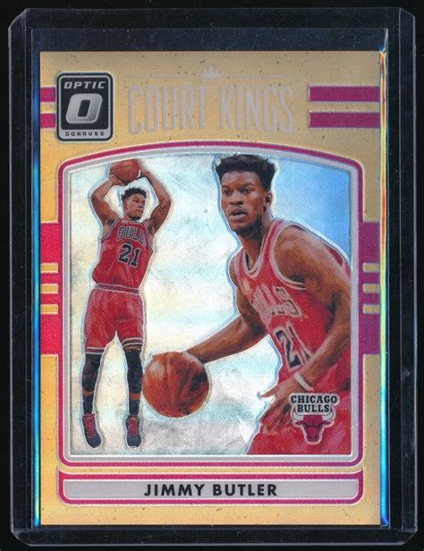 JIMMY BUTLER 2016 17 DONRUSS OPTIC COURT KINGS ORANGE 109 199 CHICAGO