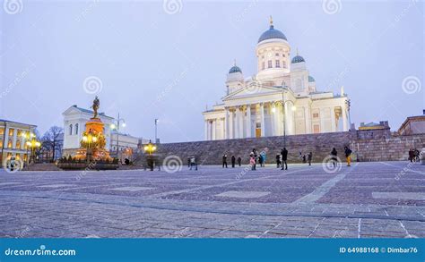 St. Nicholas Cathedral in Helsinki Editorial Stock Photo - Image of ...