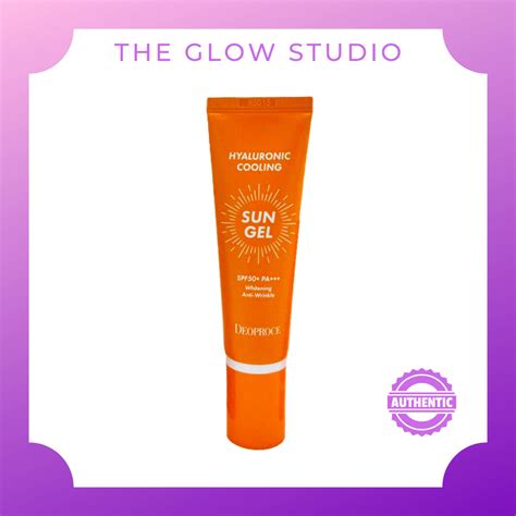 Deoproce Hyaluronic Cooling Sun Gel Spf 50 PA+++ 50g / 20g | Shopee ...
