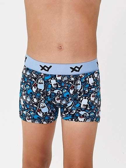 Boxer Xy Cromosoma Ni Os Algod N Y Lycra Estampados Surtidos T Al