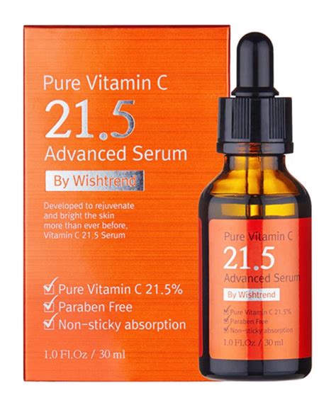 Wishtrend Pure Vitamin C 21.5% Advanced Serum ingredients (Explained)