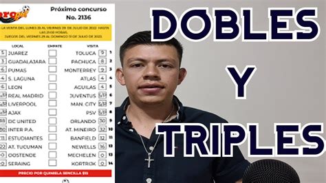 Dobles Y Triples Progol C Mo Se Juega Cu Nto Cuesta El Macizo