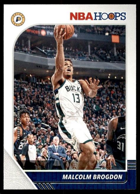 Panini Nba Hoops Base Malcolm Brogdon Indiana Pacers Ebay