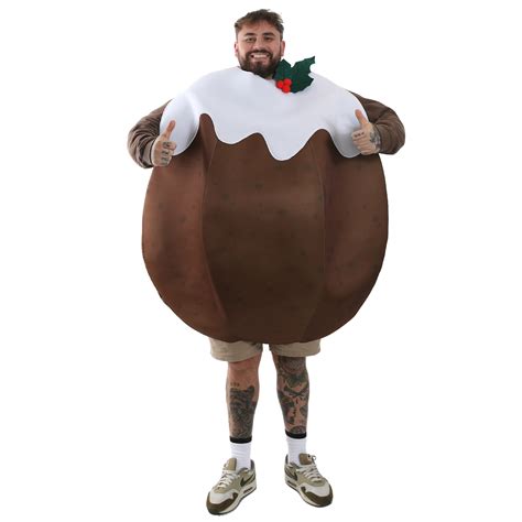 Adults Christmas Pudding Costume I Love Fancy Dress