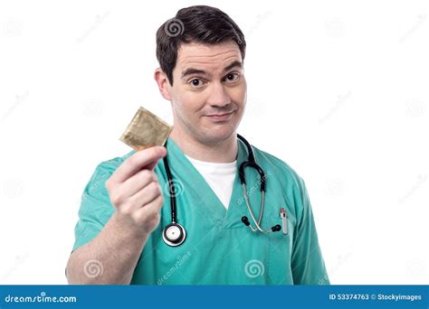 Use Condoms For Safe Sex Stock Image Image Of Surgeon 53374763