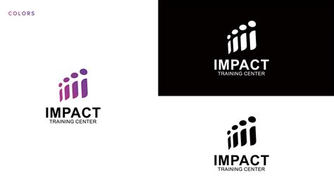 impact logo design on Behance