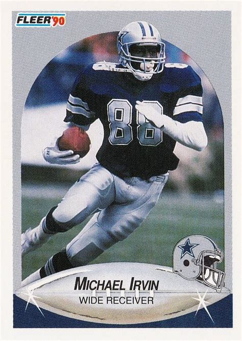 Fleer Michael Irvin Trading Card Database