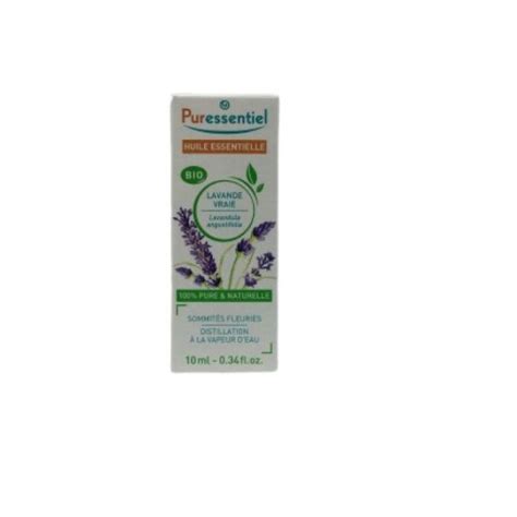 PURESSENTIEL BIO Lavande Vraie Huile Essentielle 10ml 3401599425255