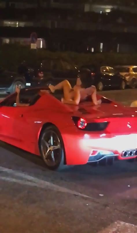 Nude Lass Twerks On Ibiza Ferrari As Driver Smokes Cigar Madrid Metropolitan
