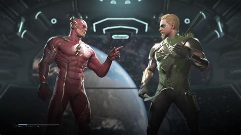 Injustice2 FLASH VS GREEN ARROW YouTube