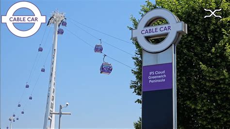 London Cable Car IFS Cloud Cable Car Transport For London YouTube