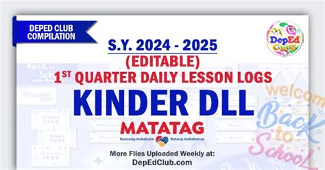 Kinder Dll Quarter 1 Week 7 Matatag Curriculum Archives The Deped