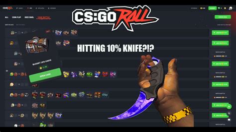 Csgoroll Knife Pull Profit Youtube