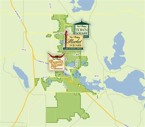 Map Of The Villages Florida Neighborhoods - Europe Capital Map