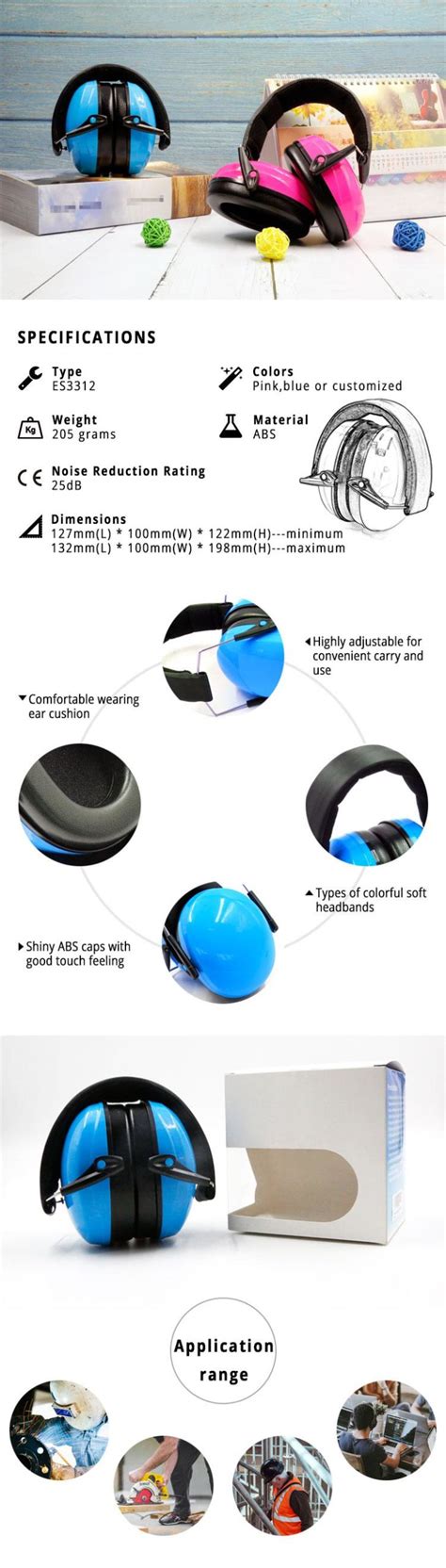 ES3304 Earmuff for Noise Reduction - Eastragon Manufacturing ...