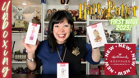 New Harry Potter Hallmark Ornaments For First Wave Unboxing