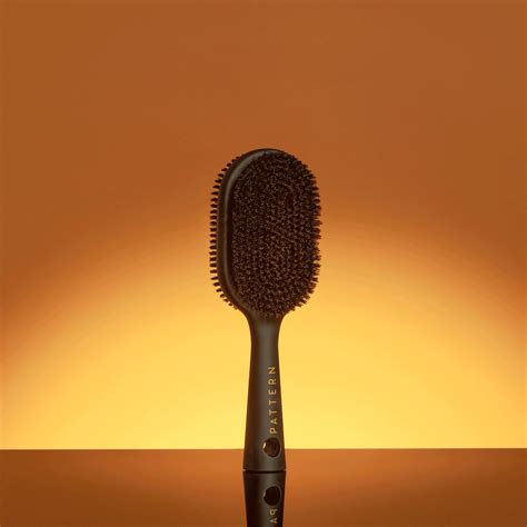 Natural Hair Bristle Brush Double Sided Brush Pattern Pattern Beauty