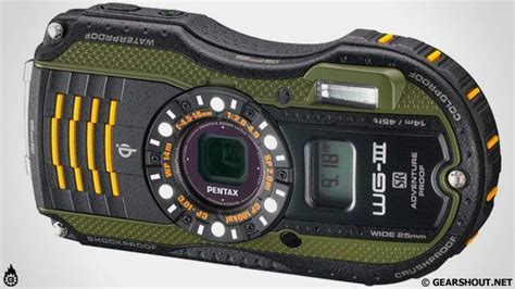 Прочные фотоаппараты Pentax Optio WG-3 и Optio WG-3 GPS