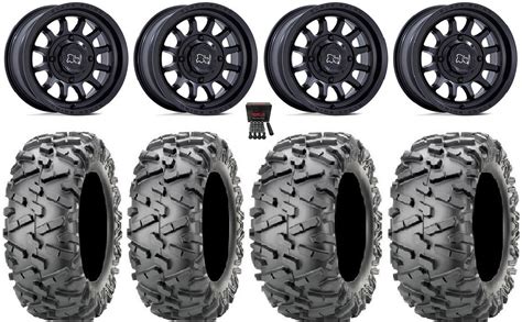 Black Rhino Rapid 14 Wheels Bk 26 BigHorn 2 0 Tires Honda Pioneer