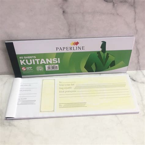 Jual Buku Kwitansi Lembar Kuitansi Sidu Paperline Mini