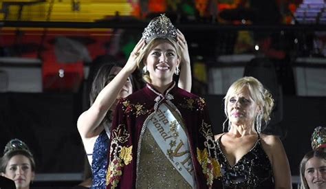 Agostina Saua De Capital Es La Reina Nacional De La Vendimia