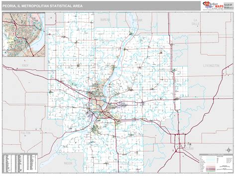 Zip Code Map Peoria Il Map