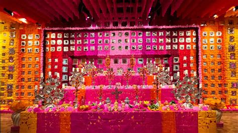 Altar De Muertos Del Palacio De Iturbide La Espectacular Ofrenda De