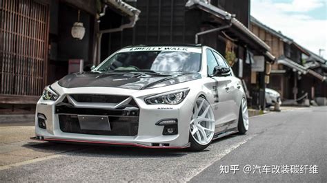 英菲尼迪q50l Q50改装400r Lb款 Skyline大包围前杠侧裙后杠gtr款 知乎