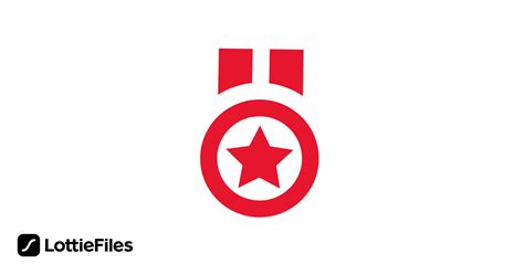 Free Red Medal Floating Icon Animation By Matheus Guimar Es Lottiefiles