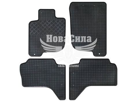 Купить Коврик под ноги резиновые (Rigum) Mitsubishi L200 с07-11г.в. 4шт ...