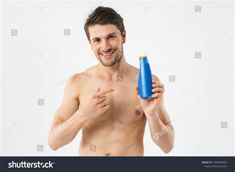 Photo Closeup Caucasian Naked Man Smiling Stock Photo Shutterstock