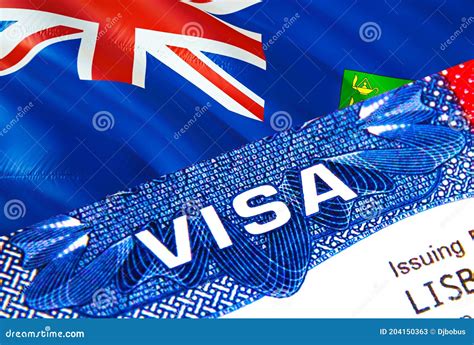 British Virgin Islands Visa In Passport USA Immigration Visa For