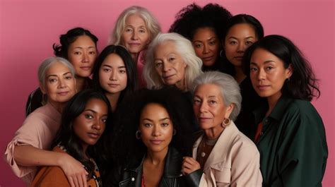 Premium Photo Empowering Portrait Of Multiethnic Women Of Different