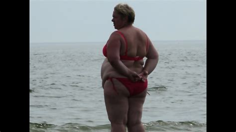 Juicy PAWG So Hot Mature BBW Beach Voyeur
