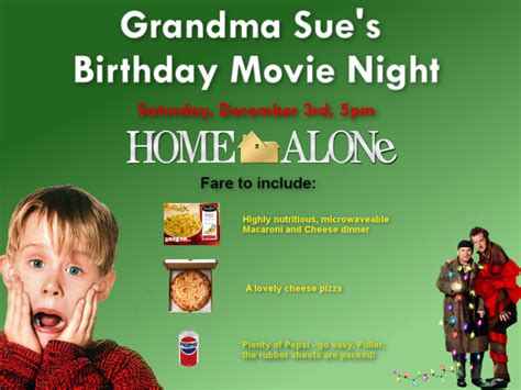 Here Comes The Fun Home Alone Party